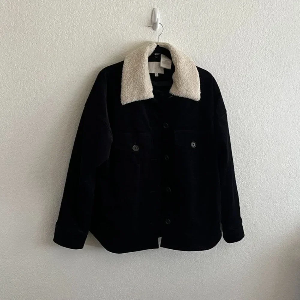 NEW Joie Draper Jacket Shacket Trucker - Picture 6 of 8